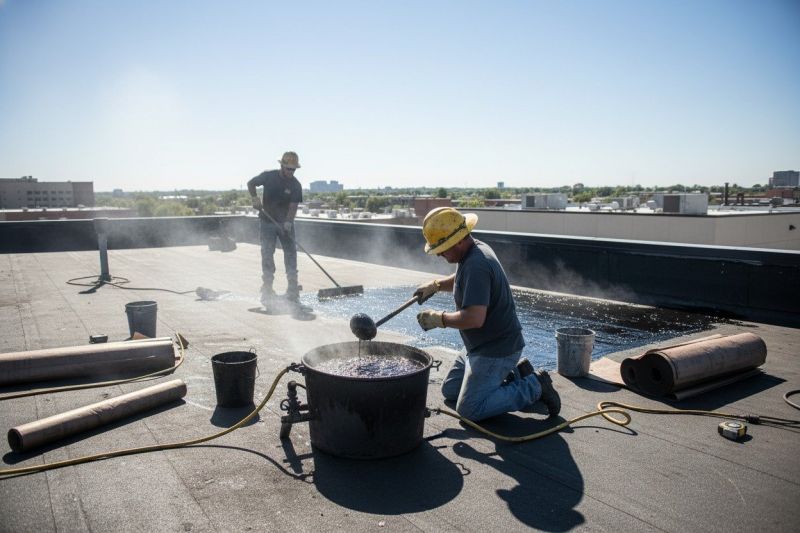 Tar Roof Installation